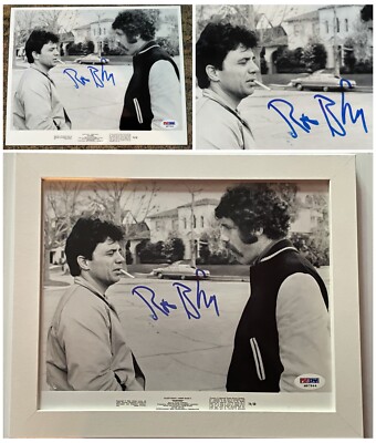 Rare Robert Blake (Baretta) Signed and Framed 8x10 Inch Photo, BUSTING PSA Cert