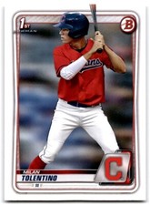 2020 Bowman Draft 1st Bowman Paper Milan Tolentino Cleveland Indians #BD-4