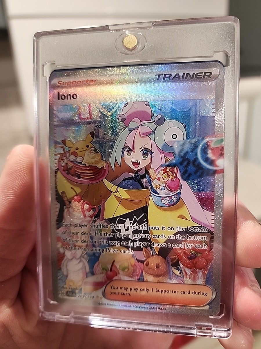 IONO TRAINER SPECIAL ILLUSTRATION RARE 269/193 PALDEA