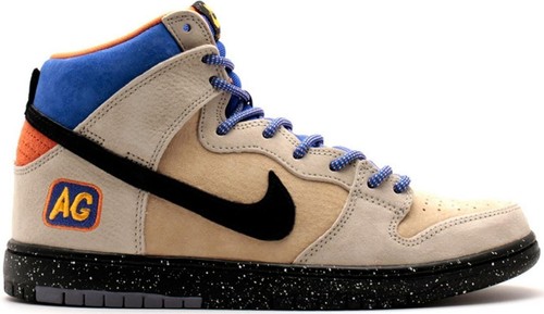 Nike Men's SB Dunk High Humidity Metallic Gold SZ 9 / EURO 42.5
