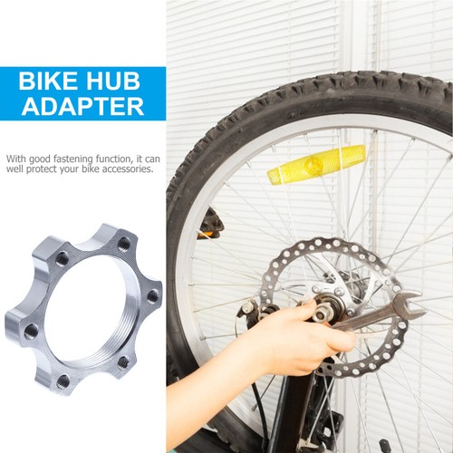 6 PIEZAS 44 MM Brida Conversión Asientos Bicicleta Buje Espaciador Bicicleta Freno Rotor Adaptador - Imagen 7 de 12