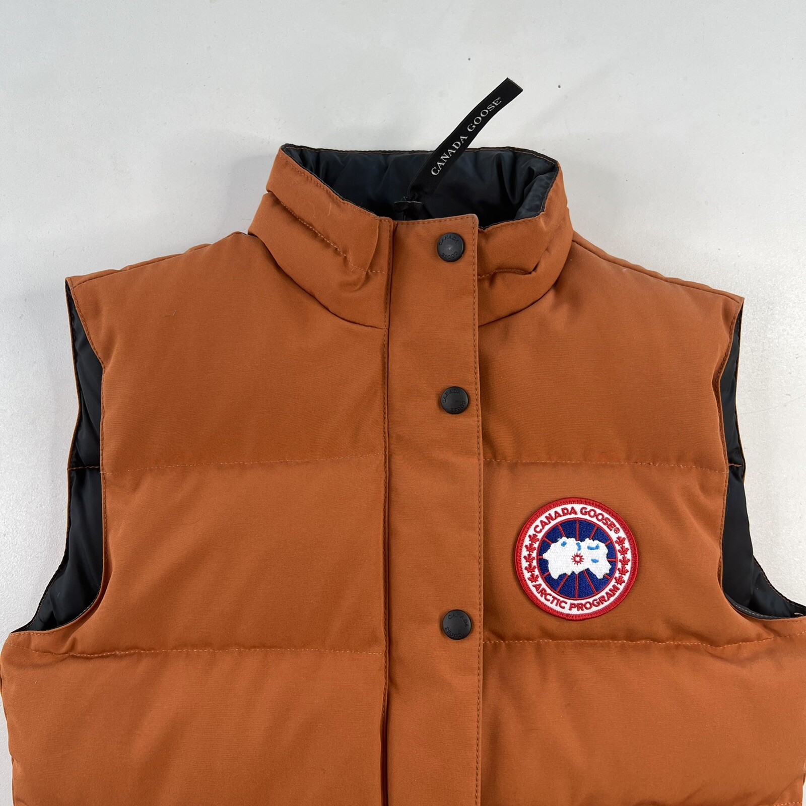 Canada Goose Orange Down Freestyle Vest 