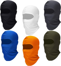 6 Pack Pasamontanas Calavera Balaclava Militar Mascara Para El Frio De Moto