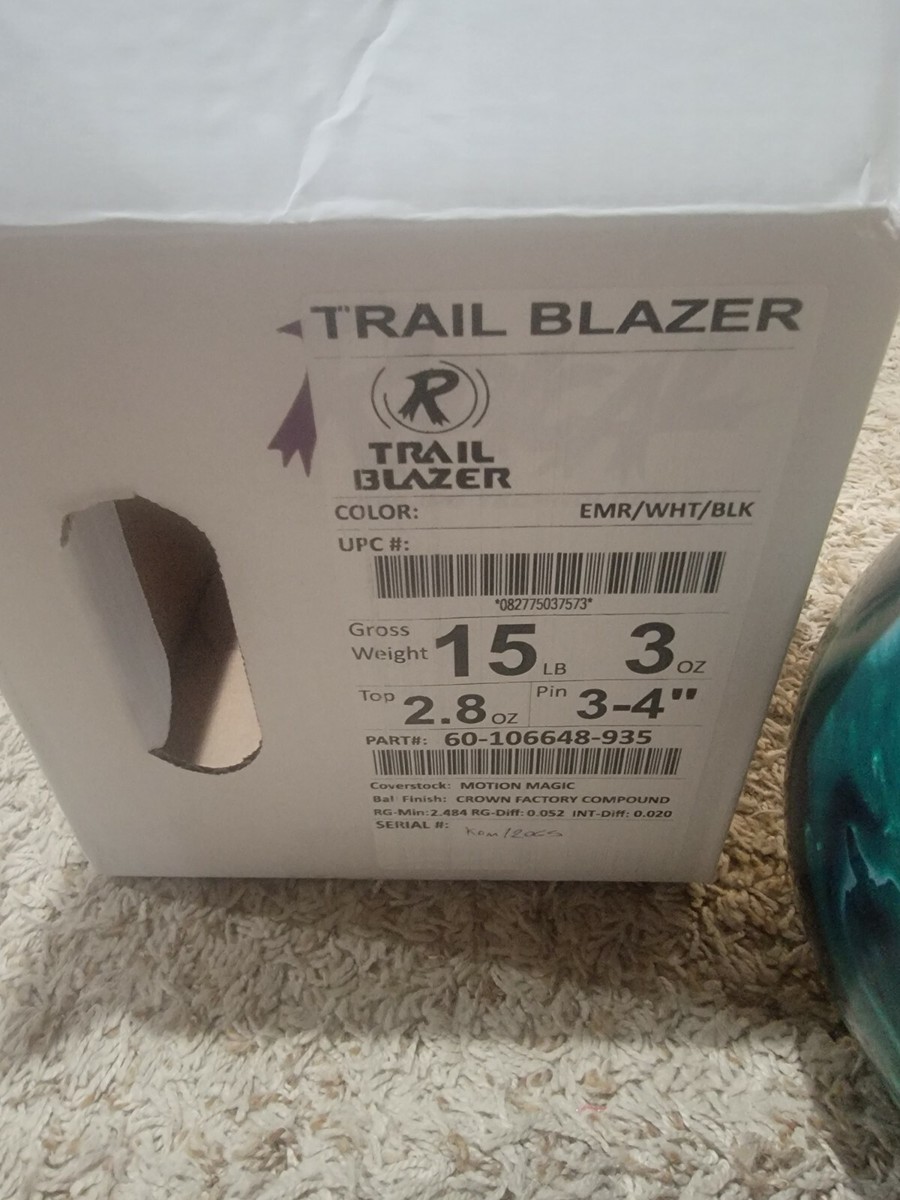 Radical Trail Blazer 1st Quality Bowling Ball | 15 Pounds