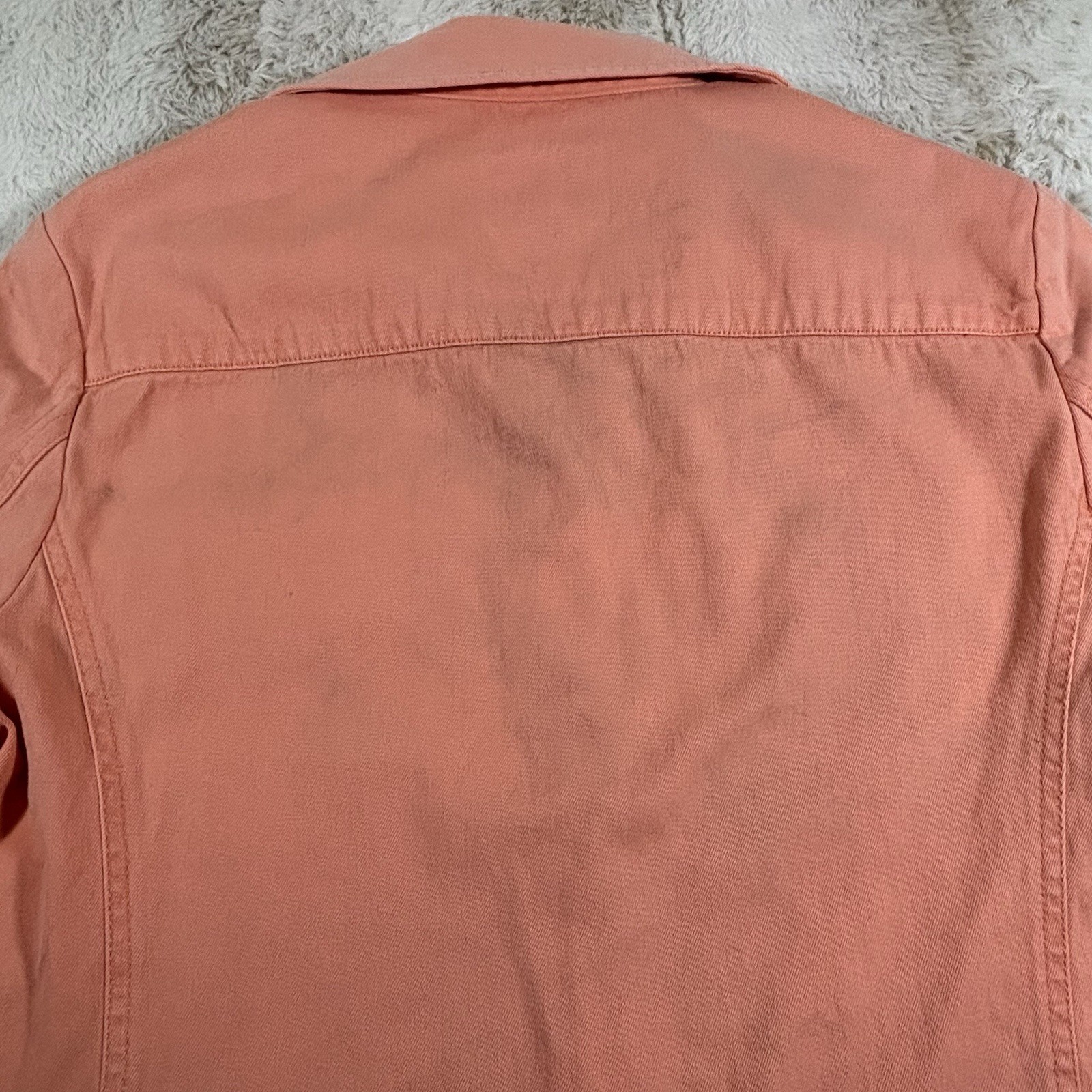 Pendleton Women’s Cotton Utility Jacket Coral Pin… - image 13