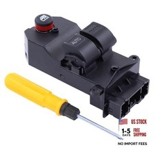 Front Driver Side Window Switch with Door Lock Switch for Honda Civic Coupe
