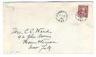 1935 Canada - Pangnirtung, N.W.T. Split Ring Cancel First Day Cover FDC to USA
