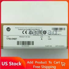 NEW Allen-Bradley 1756-ENBT EtherNet/IP ControlLogix Module 1756ENBT US Free Tax