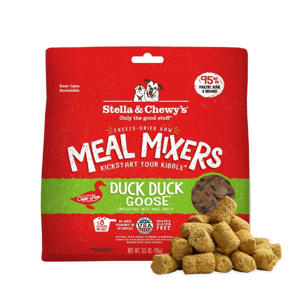 Stella And Chewys Dog Meal Mixr Duck Goose, 3.5 oz