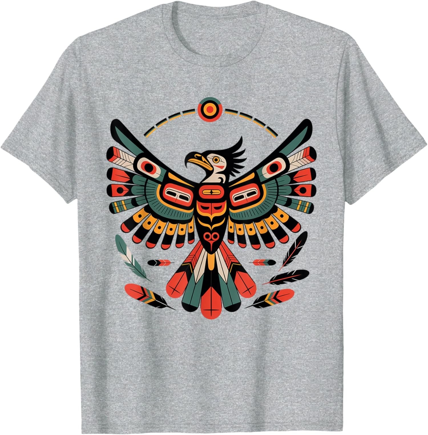 Thunderbird Native American Tribal Art Design Art Unisex T-Shirt