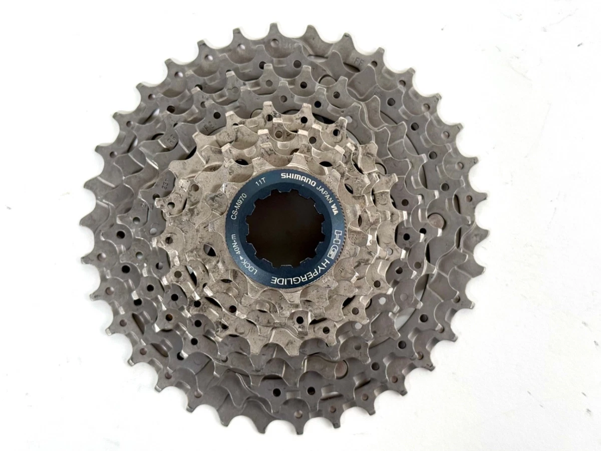 MTB XTR SHIMANO CS-M970 スプロケット9速 Shimano Xtr M970 Cassette for sale - eBay