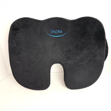 WAOAW Ergonomic Seat Cushion for Car & Office, Memory Foam Pain Relief & Posture