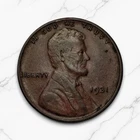 1931 P 🇺🇸 Lincoln Wheat Cent, Penny, Free Shipping!