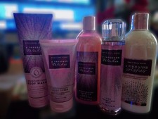 Bath  Body Works A Thousand Wishes Set Moisturizing Body Wash Scrub Mist Lotion