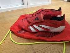 adidas Predator AG Rot, Größe 44 2/3 Gebraucht