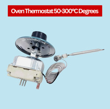 Replacement Oven Thermostat Unit (50-300°C) with Long Capillary