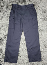 5.11 Tactical Series Pants Mens 36x32 Dark Navy Cargo Uniform Workwear Tactical