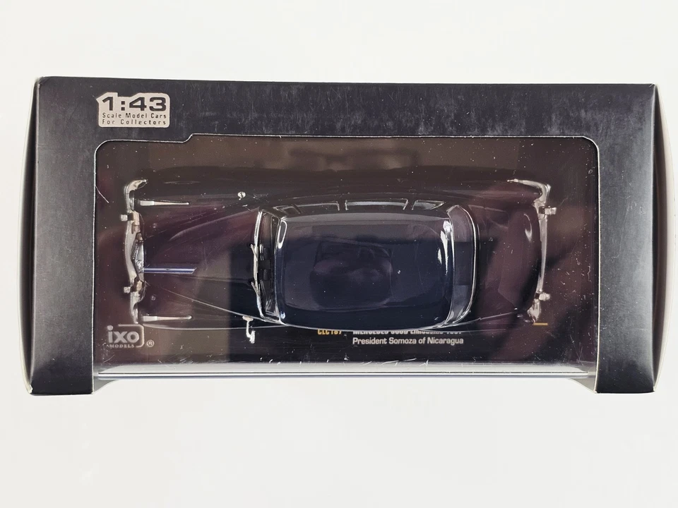 Ixo 型号 梅赛德斯 300D 豪华轿车 1957 年压铸汽车 1/43 比例全新美国卖家  — 第 4/4 张图片