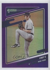 2021 Panini Donruss Variation Holo Purple Gerrit Cole (Chef G) #212 0f3j