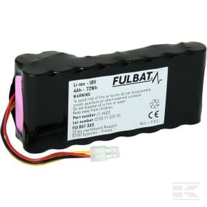 Batterie Fulbat FB560617 18V 4000 mAh Li-Ion pour stopper les pannes d'autonomie