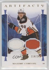 2022-23 Upper Deck Artifacts Gold Material Relics 114/249 Maxime Comtois #28 0c3