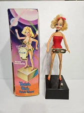 Vintage Battery Operated Go-Go Twist Girl Drink Mixer W/ Original Box Naughty 