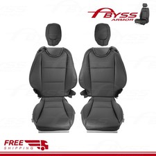 Fit 10 To 15 Chevy Camaro Front Row Bottomtop Headrest Leather Seat Cover Blk Fit 10 To 15 Chevy Camaro Front Row Bottomtop Headrest Leather Seat Cover Blk