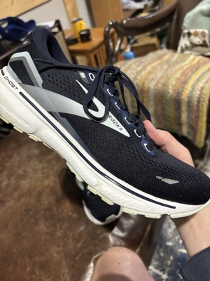 Brooks Womens Ghost 15 Peacoat Running Shoes Sneakers Size 8.5 B Comfort Blue