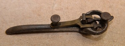 Rare antique American Koons Metzger patent 1886 1889 saw set collectible tool