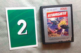 STARGATE for Atari 2600 - FANTASTIC game - Tested & working great!