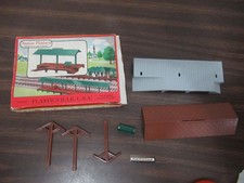 Plasticville USA vintage Station Platform O S TO Scale COMPLETE in box
