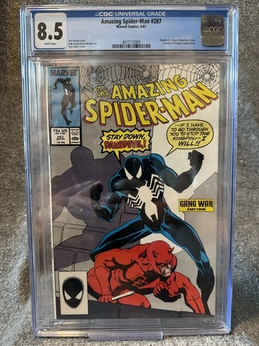 Amazing Spider-Man #287 CGC 8.5 (1987 Marvel) w/ Daredevil - Free Combine Ship