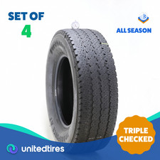 Set Of 4 Used Lt 26570r17 Firestone Transforce At 121118q - 5.5-732