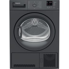 Image of Hotpoint 8kg Condenser Tumble Dryer - Graphite CHDC82GGGDUK