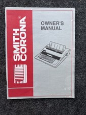Smith Corona Owner's Manual Models XD7800, SD870, 640 DLD 1991 thumbnail