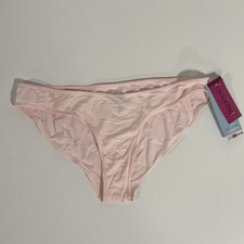 Y2K Modal Hipster Panty Pink Underwear Size L Softer Than Silk Vintage Sears