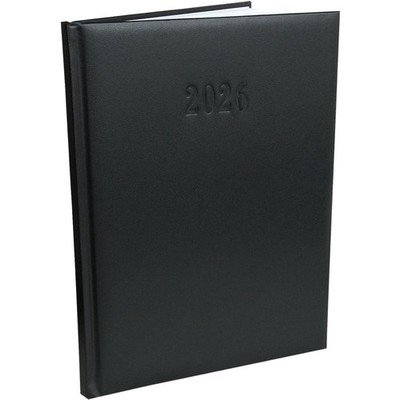 Kalender 2026, Terminplaner, Business Planner, Tischkalender, Lederoptik
