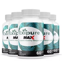 (5 Pack) Exipure MAX Pills, Maximum Strength Original Formula, Weight Management