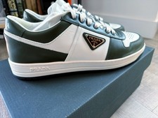 PRADA Downtown Leather Sneakers (Mens) -- SIZ...