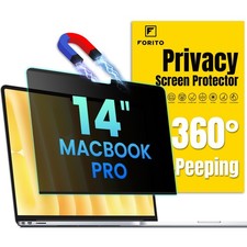 F FORITO Magnetic Privacy Screen Protector Compatible with MacBook Pro 14 inc...