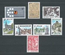 BELGIQUE - 1977 YT 1862 à 1869 - TIMBRES NEUFS** MNH