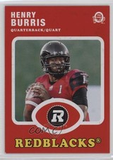 2016 Upper Deck CFL O-Pee-Chee Retro Henry Burris #9 0h1