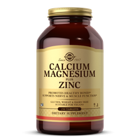 Solgar Calcium Magnesium Plus Zink - 250 Tabletten - Mineralien Vegan
