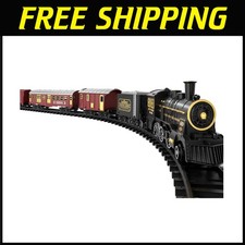 Retro Electric Steam Train Set with Sounds & ...