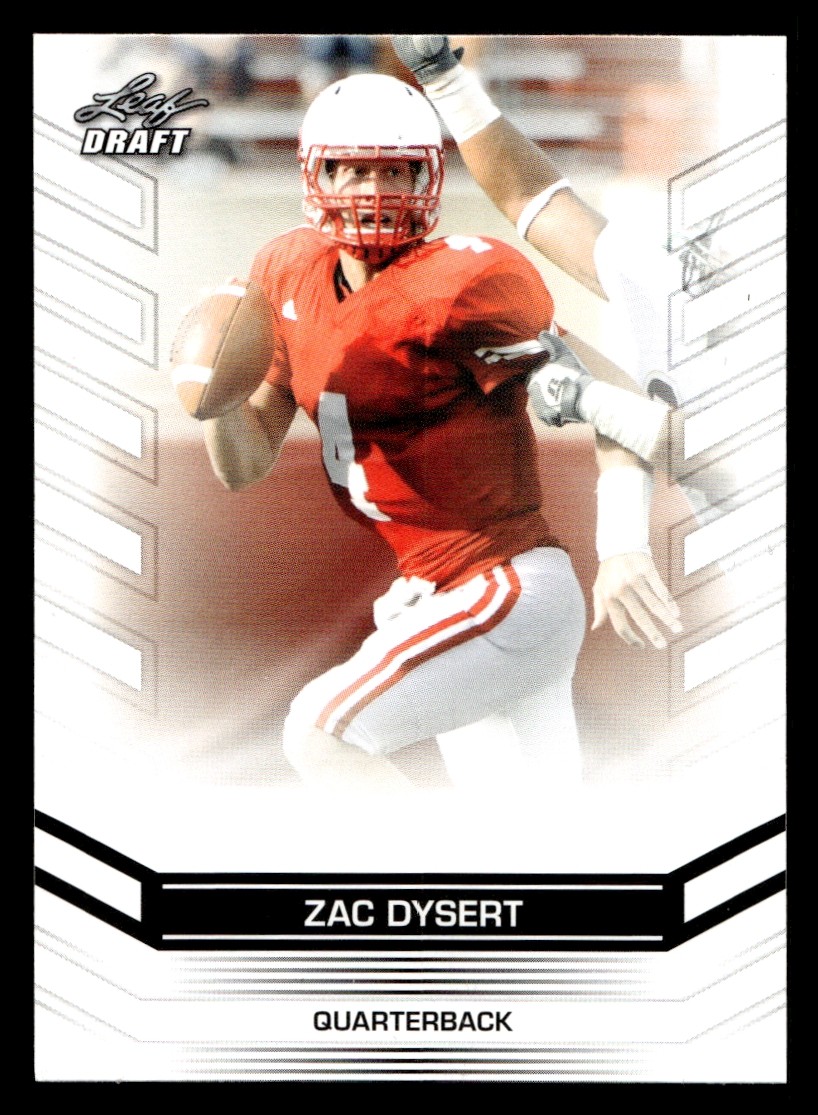 2013 Leaf Draft Zac Dysert #77 Miami Redhawks