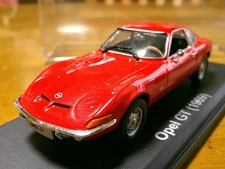 Ashet 1/43 Opel GT 1969y Red - 500 (Letterpack shipping)