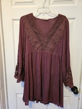 Womens S Boho Altered State Dress
