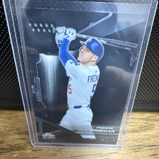Topps Chrome Black Freddie Freeman Los Angeles Dodgers #5 2025
