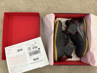 Original Nike Air Jordan 32 OG Shoes size 12 (black/university red)