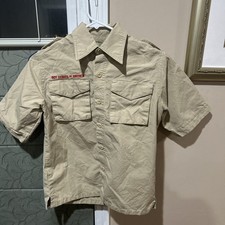 Boy Scout BSA UNIFORM New Style SHIRT Youth Medium Short Sleeve C57
